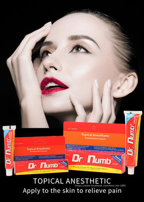 Permanent Makeup Dr Numb Lidocaine Cream 10g Tattoo Stop Pain TGel polishcal Numbing Cream