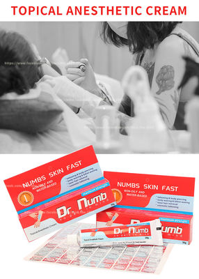 30g Numb Anesthetic Cream / Dr Numb Tattoo Numbing Cream Lasting Effect For 3 Hours