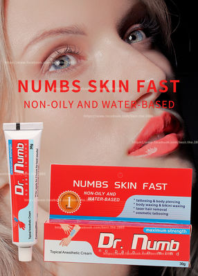 Dr Numb 30g Permanent Makeup Tattoo Numb Cream Painless Lidocaine Cream Wholesale Price Tag #45 Gel 30ml TKTX TATTOOIST