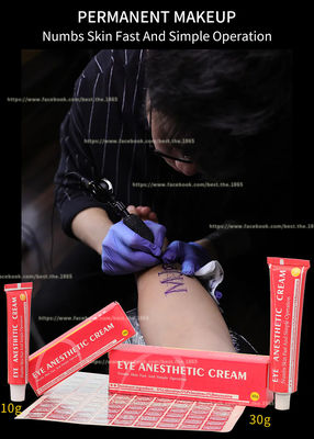 Lidocaine Permanent Makeup Numbing Cream / Eye Anesthetic Cream 10g 30g