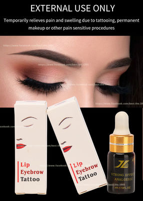 Numbing Tattoo Anesthetic Solution Lip Eyebrow Lasting 3 Hours