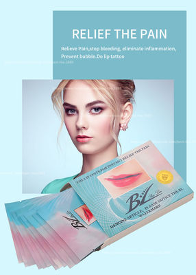 Relief Pain Lip Pad BL Permanent makeup Lip Tattoo Paste Stop Bleeding Anti Swell