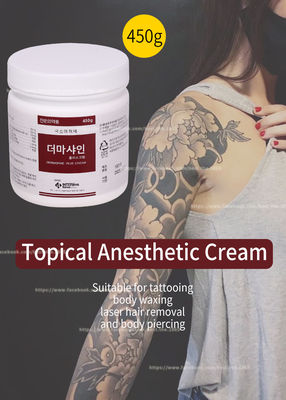 450G TGel polishcal Lidocaine Cream / Numbing Cream For Face Microneedling Tattoo Permanent Makeup