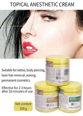 15.6%  29.9% J CAIN Numb Anesthetic Cream 500 Gram Tattoo Lidocaine Cream Stable Color For Tattoo