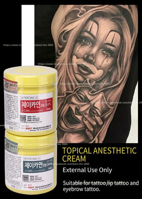 15.6%  29.9% J CAIN Numb Anesthetic Cream 500 Gram Tattoo Lidocaine Cream Stable Color For Tattoo
