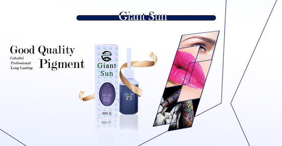 GIANT SUN Semi Permanent Makeup Pigment / Original Tattoo Ink 20ml For Eyebrow Lip Tattoo