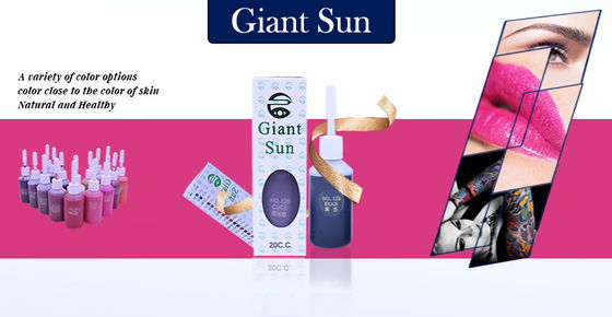 SGSの半永久的な構造の顔料の眉毛の唇の入れ墨のための元の入れ墨インク20ml